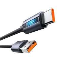 "Mcdodo CA-5180" 1,2 m ilgio USB-A ir USB-C kabelis (juodas)