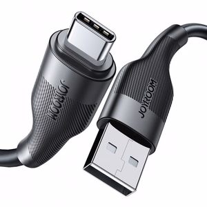 USB laidas Joyroom S-1030M12 juodas Type-C 100cm (iki 3A)