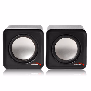 Audiocore AC870 B 2 krypčių 3 W Juoda, Pilka Vielinis