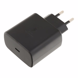 Įkroviklis Samsung Super Fast Charging (Type-C) EP-TA845 45W, juodas, no logo