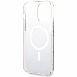 Guess GUHMP14XH4STW iPhone 14 Pro Max 6.7" rudas kietas dėklas 4G Magnetinis