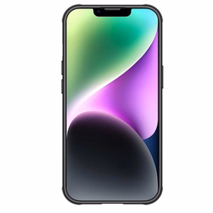 Nillkin CamShield Pro Magnetinis dėklas iPhone 14 Plus dėklas su kameros apsauga juodas (su MagSafe)