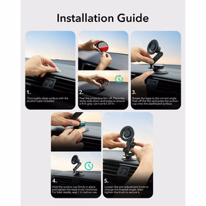 ESR OmniLock MagSafe Cockpit Car Mount - Black