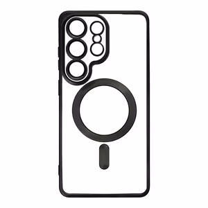 Case for Samsung S26 ULTRA Electro Mag Cover compatible with MagSafe black