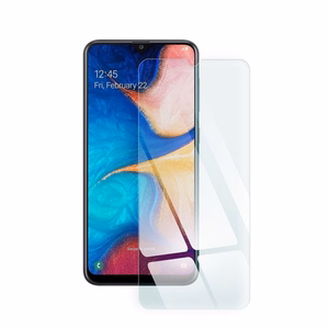 Apsauginis stiklas (m) - mėlynas (m) - SAMSUNG Galaxy A20
