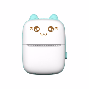 HURC9 Bluetooth Mini Kitty terminis spausdintuvas su programėle - mėlyna