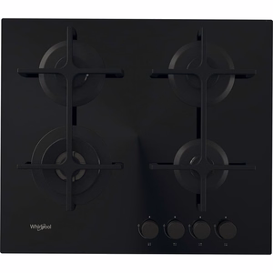 Whirlpool AKT 627/NB1 Juoda Įmontuoti 59 cm Dujinė 4 zone(s)