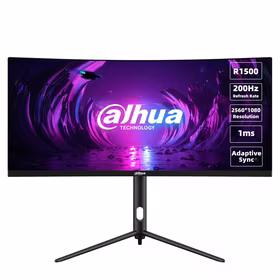 Monitorius DAHUA LM30-E330CA 30" VA 2560x1080 200Hz 1 ms