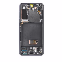 Rinkinys LCD ekranas SAMSUNG S21 5G G991B GH82-27257A pilkas