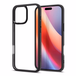 Spigen Ultra Hybrid iPhone 16 Pro dėklas - matinė juoda