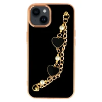 Madingas dėklas telefonui Iphone 14 Plus dizainas 3 juoda