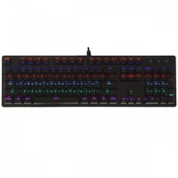ART wire mechanical keyboard USB A QWERTY LED AK-51 black