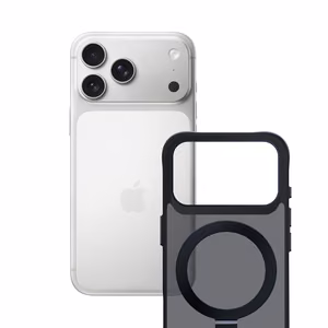 3mk Smoke Case Mag&Stand для iPhone 17 Pro - чёрный