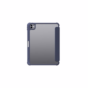 AmazingThing Titan Pro Case for iPad Pro 11" M5 with 720° Rotation Stand and Stylus Holder - Navy Blue