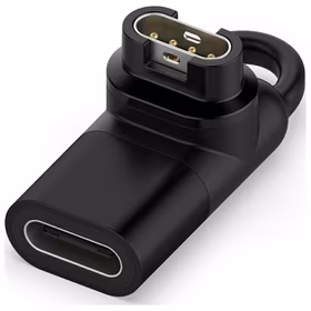 Adapteris USB-C Beline laikrodžių įkrovimui Garmin juodas