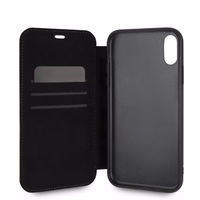 BMW dėklas iPhone Xr su logotipo įspaudu - smėlinis