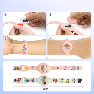 Tech-Protect Smooth 2 vnt. dėklas Apple AirTag 1/2 vaikams - įvairiaspalvis