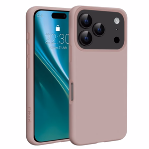 Etteri Silikoninis Mag dėklas for iPhone 17 Pro šviesiai rožinis