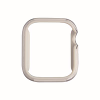 Uniq Valencia dėklas Apple Watch 4 / 5 / 6 / SE 40mm - sidabrinis