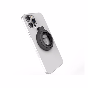 STM MagLoop 3-in-1 MagSafe priedas, skirtas iPhone: piršto kilpa, atrama ir butelių atidarytuvas, pilkas