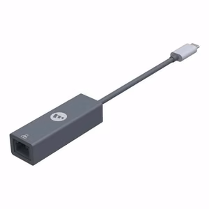 Adapteris Ethernet RJ45 (motininė) į Type C (tėvinė) Mophie adapteris pilkas