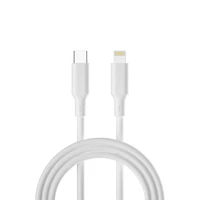 Forever perdirbamas kabelis USB-C - Lightning 1,5m 3A KR12-CL-00 baltas