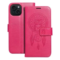 MEZZO Dėklas telefonui IPHONE 15 dreamcatcher magenta spalvos
