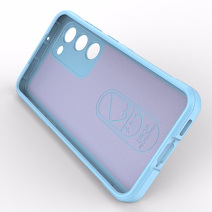 Magic Shield dėklas Samsung Galaxy S23+ lankstus šarvuotas dangtelis mėlynas