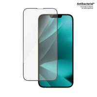 PanzerGlass Ultra-Wide Fit antibakterinis grūdintas stiklas su pozicionieriumi iPhone 14 Plus / 13 Pro Max telefonui
