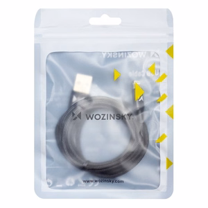 USB laidas Wozinsky WUC-L2BE mėlynas Lightning 200cm