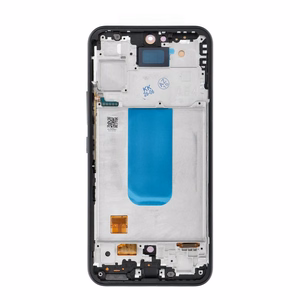 REWA OLED LCD ekranas su rėmeliu, skirtas SAMSUNG A54 5G, juodas