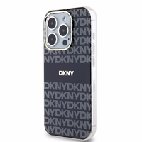 DKNY IML Mono & Stripe MagSafe dėklas telefonui skirtas iPhone 14 Pro Max - juodas