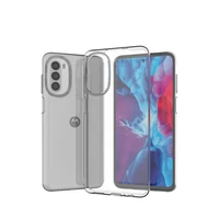 Itin plonas 0.5mm dėklas telefonui Motorola Moto G82 5G / Moto G52 skaidrus