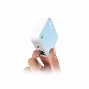 TP-Link TL-WR802N belaidis maršrutizatorius Greitas eternetas Viena juosta (2,4 GHz) Mėlyna, Balta