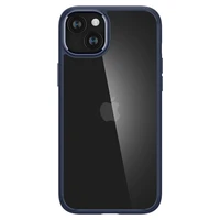 Spigen Crystal Hybrid dėklas telefonui iPhone 15 Plus - skaidri mėlynas