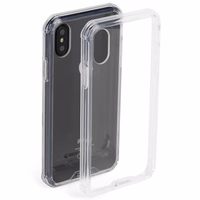 Krusell Kivik Pro Cover - dėklas iPhone X (skaidrus)