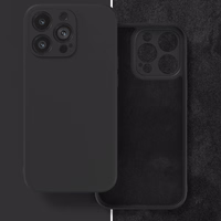 Dėklas Liquid Silicone 1.5mm Samsung S937 S25 Edge juodas