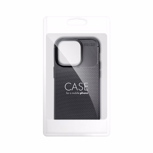 Чехол iPhone 14 PRO Carbon Premium черный