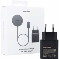 "Samsung EP-P2900TBE" 25 W belaidis įkroviklis su 45 W adapteriu - pilkas