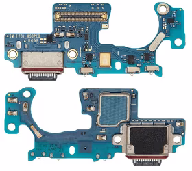 Lanksčioji jungtis Samsung F731 Z Flip 5 5G su įkrovimo kontaktu ir mikrofonu originali (used Grade A)