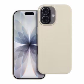 Dėklas telefonui iPhone 17 Forcell F-Protect Frame Premium suderinamas su Magsafe antikinis baltas