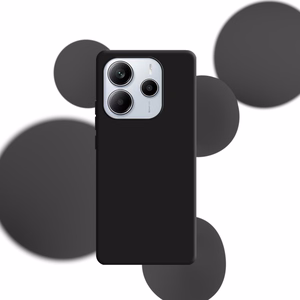 3mk Silikoninis dėklas telefonui Xiaomi Redmi Note 14 5G - juodas