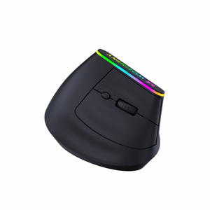 Wozinsky WMG-1164 Wireless Vertical Ergonomic Gaming Mouse 3600 DPI with RGB Backlight - Black