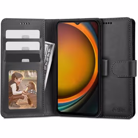 Tech-Protect Wallet dėklas telefonui Samsung Galaxy XCover 7 - juodas