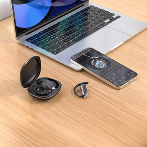 Dudao U17Z Bluetooth 5.3 OWS ausinės su ausų kabliukais - juodos