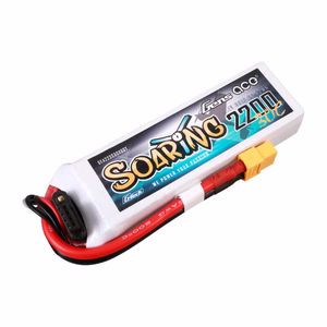 „Gens Ace“ G-Tech Soaring 2200 mAh, 11,1 V, 30C, 3S1P LiPo baterija