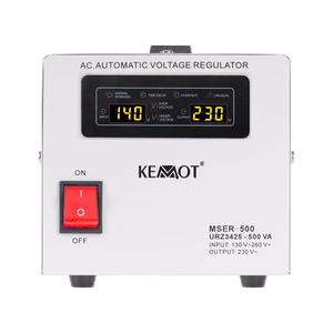 Automatinis įtampos stabilizatorius KEMOT MSER-500 (500 VA, servo variklis)