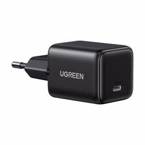 UGREEN X512 20W GaN 1× USB-C tinklo įkroviklis, juodas