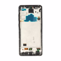 Mecanico LCD ekranas T2O Samsung Galaxy A72 4G juodas su rėmeliu