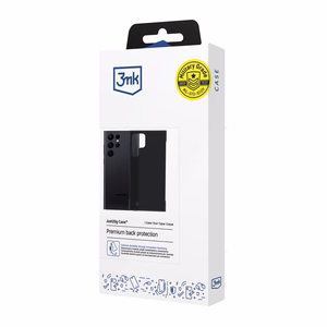 3mk Just20g Matinis MagCase dėklas telefonui Samsung Galaxy S22 Ultra 5G - matinis juodas